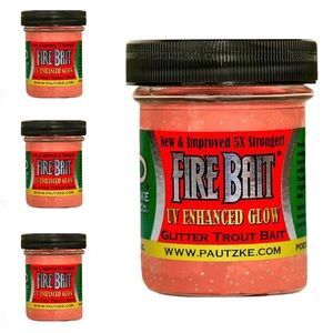 Fire Bait UV Enhanced Glow ( garlic salmon egg )